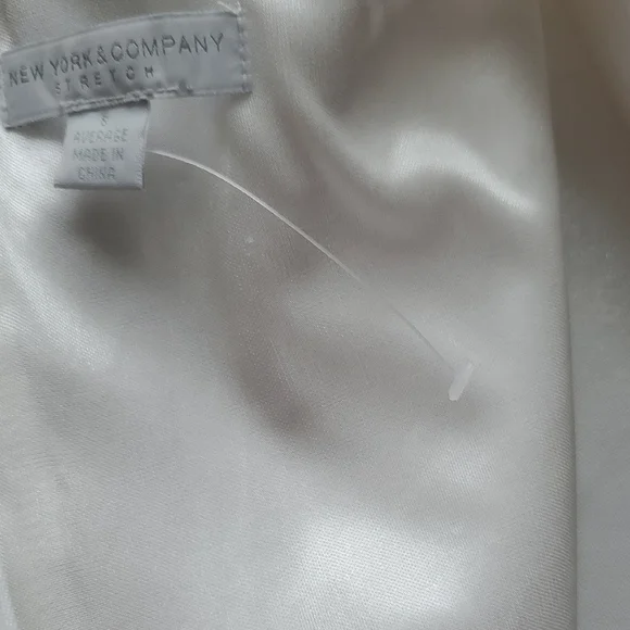 New York & Company White Floral Midi Dress - Picture 11 of 12